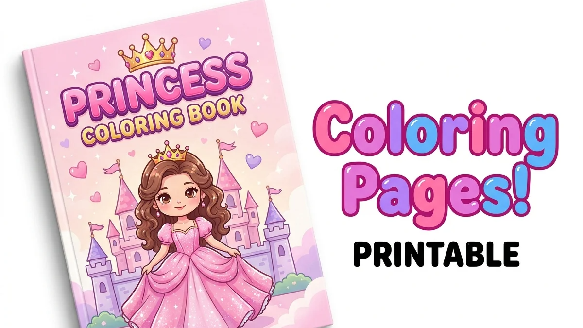 Princess Coloring Book