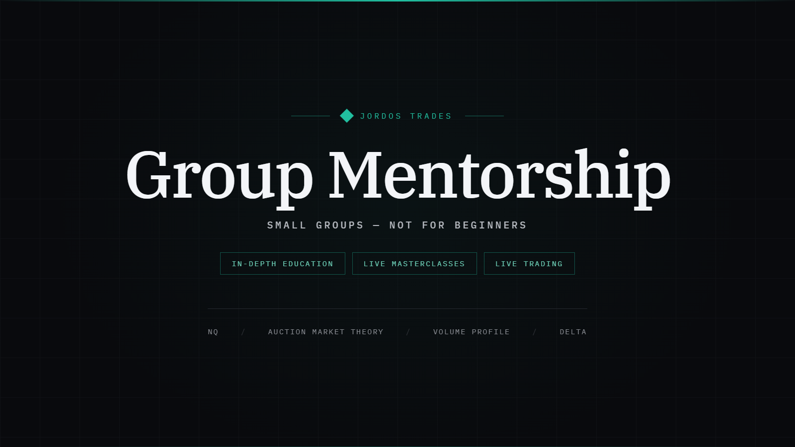 Group Mentorship (3 months)