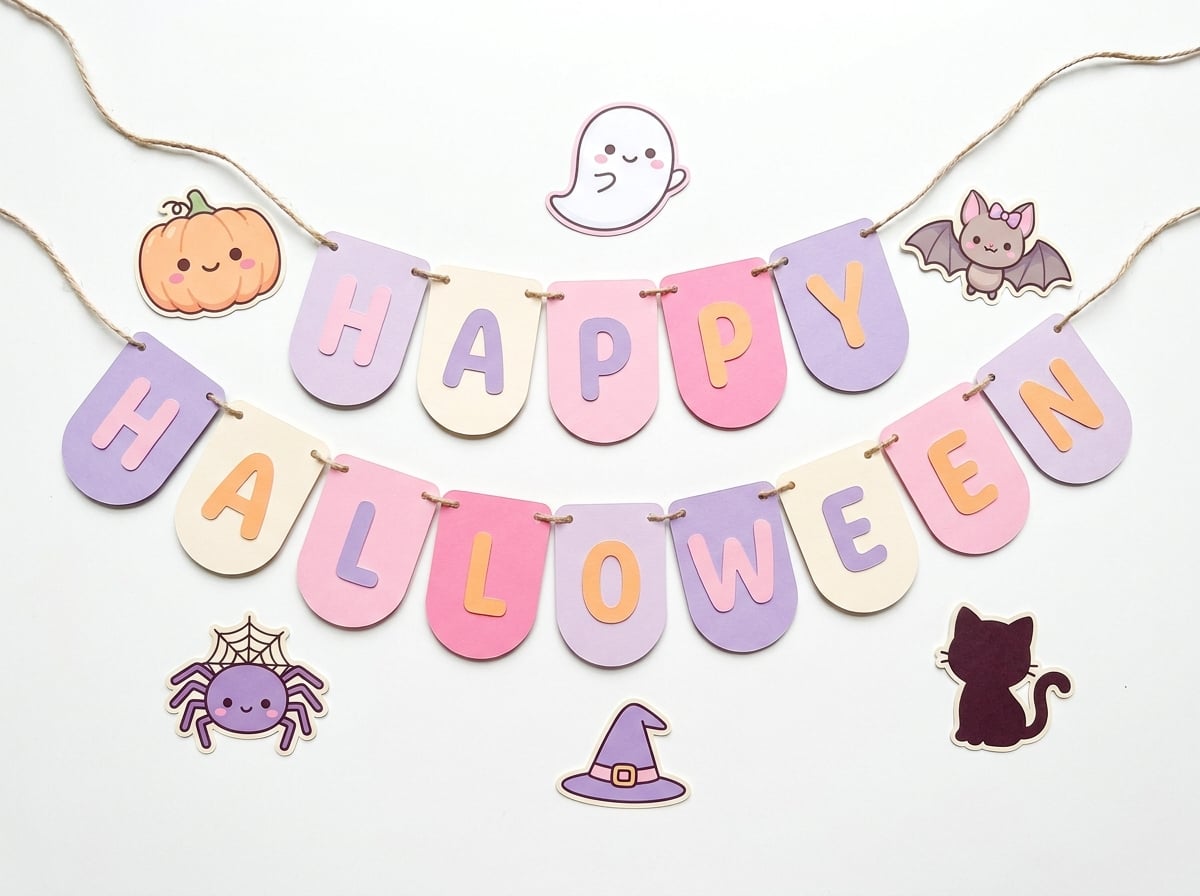 Cute Halloween Party Banner Printable