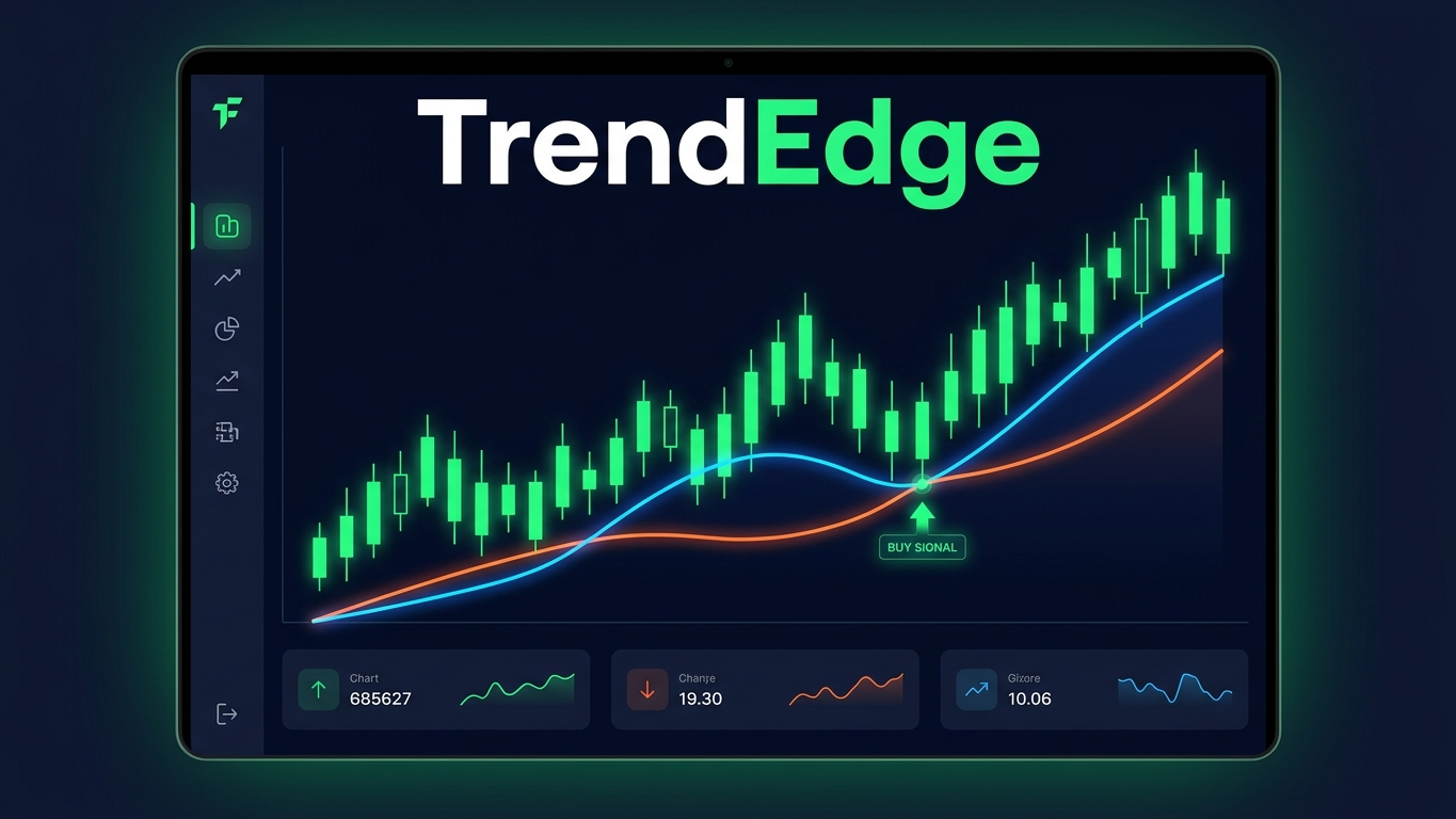 TrendEdge — EMA + RSI Trading Strategy for TradingView