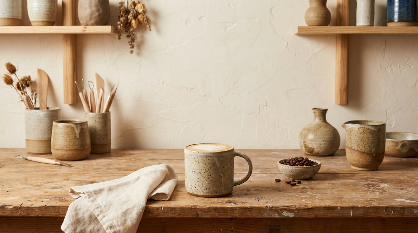 Speckled Stoneware Mug