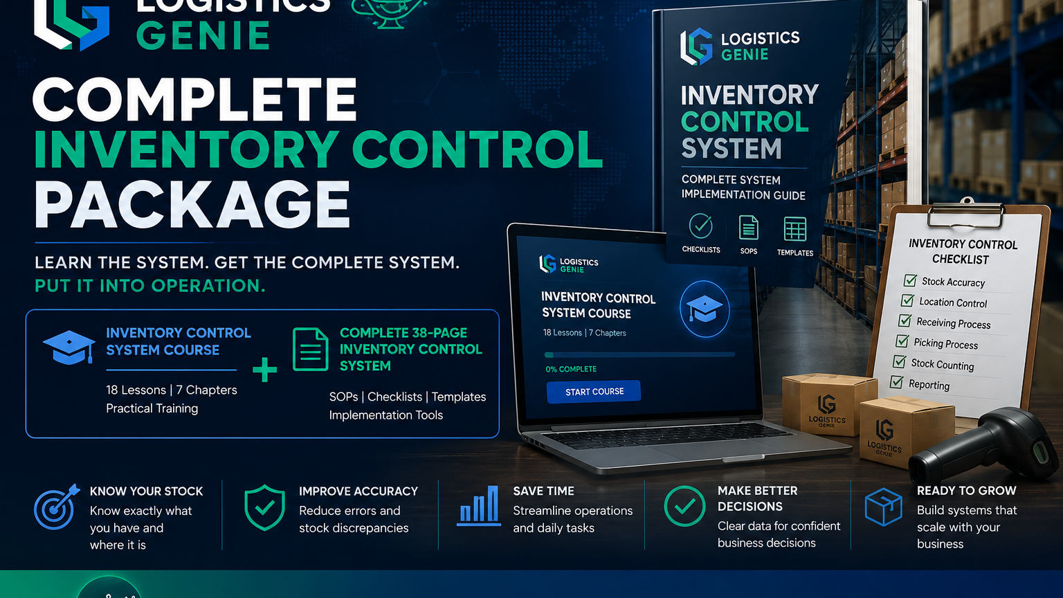 Logistics Genie Complete Inventory Control Package