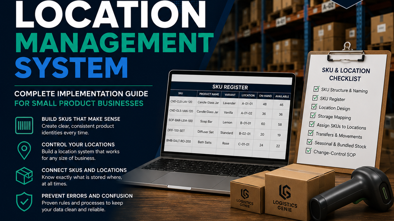 Logistics Genie SKU & Location Management System