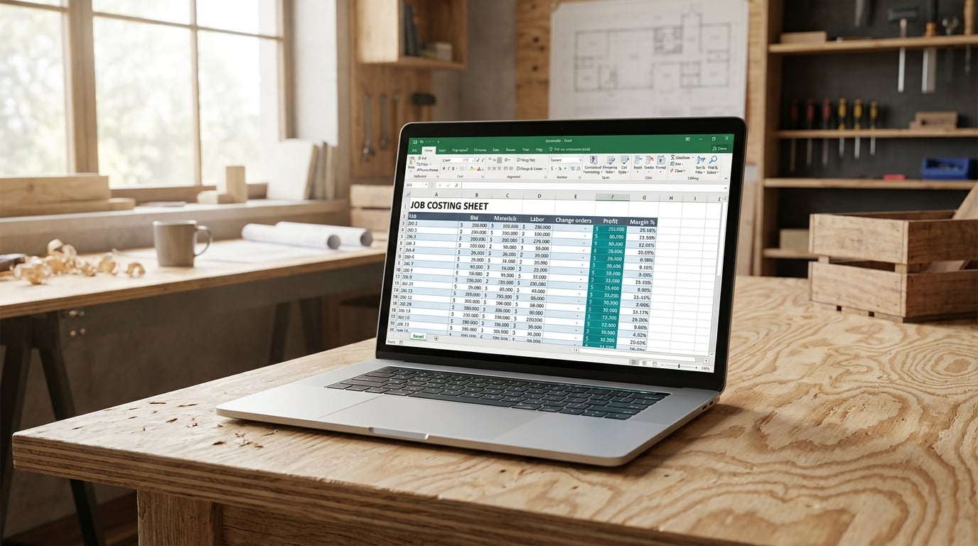 Job Costing & Profit-Per-Job Tracker