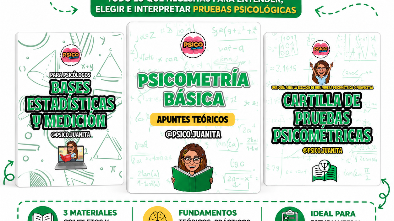 PACK PSICOMETRÍA BÁSICA