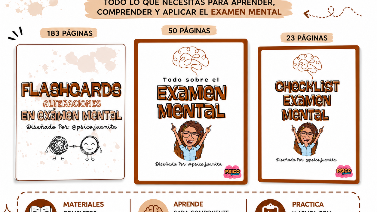 PACK EXAMEN MENTAL