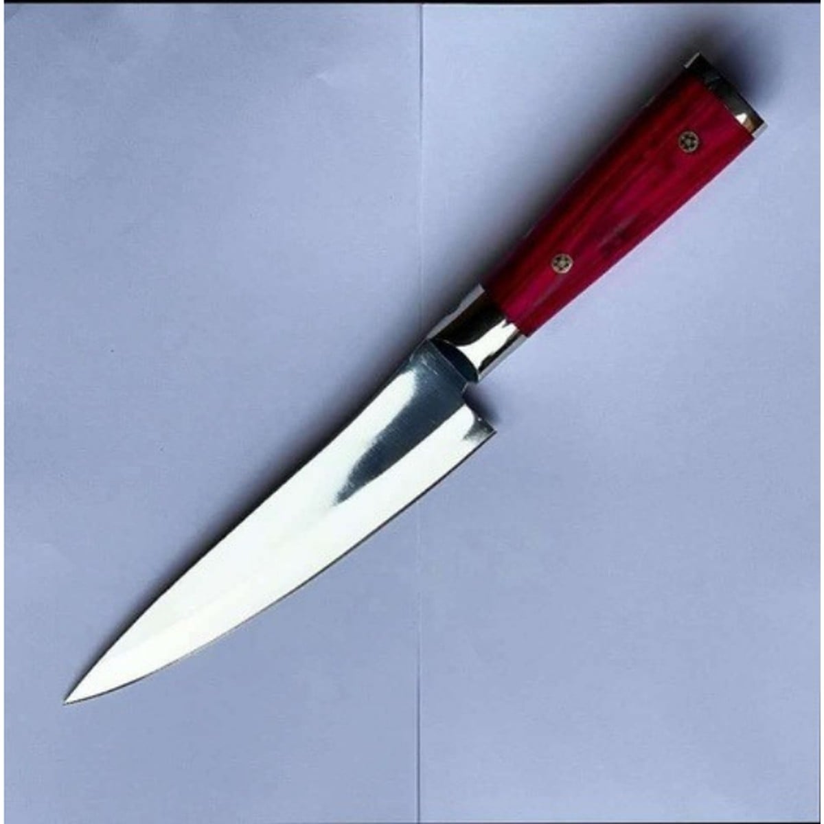 Custom Handmade Ash Wood Hunting Knife handmade in Wazirabad, Punjab, Pakistan
