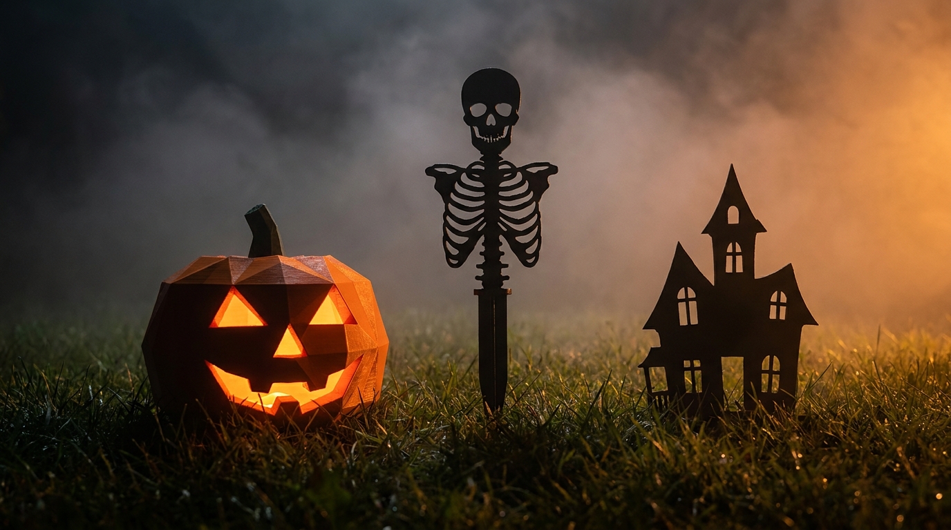 Halloween Yard Props STL Pack