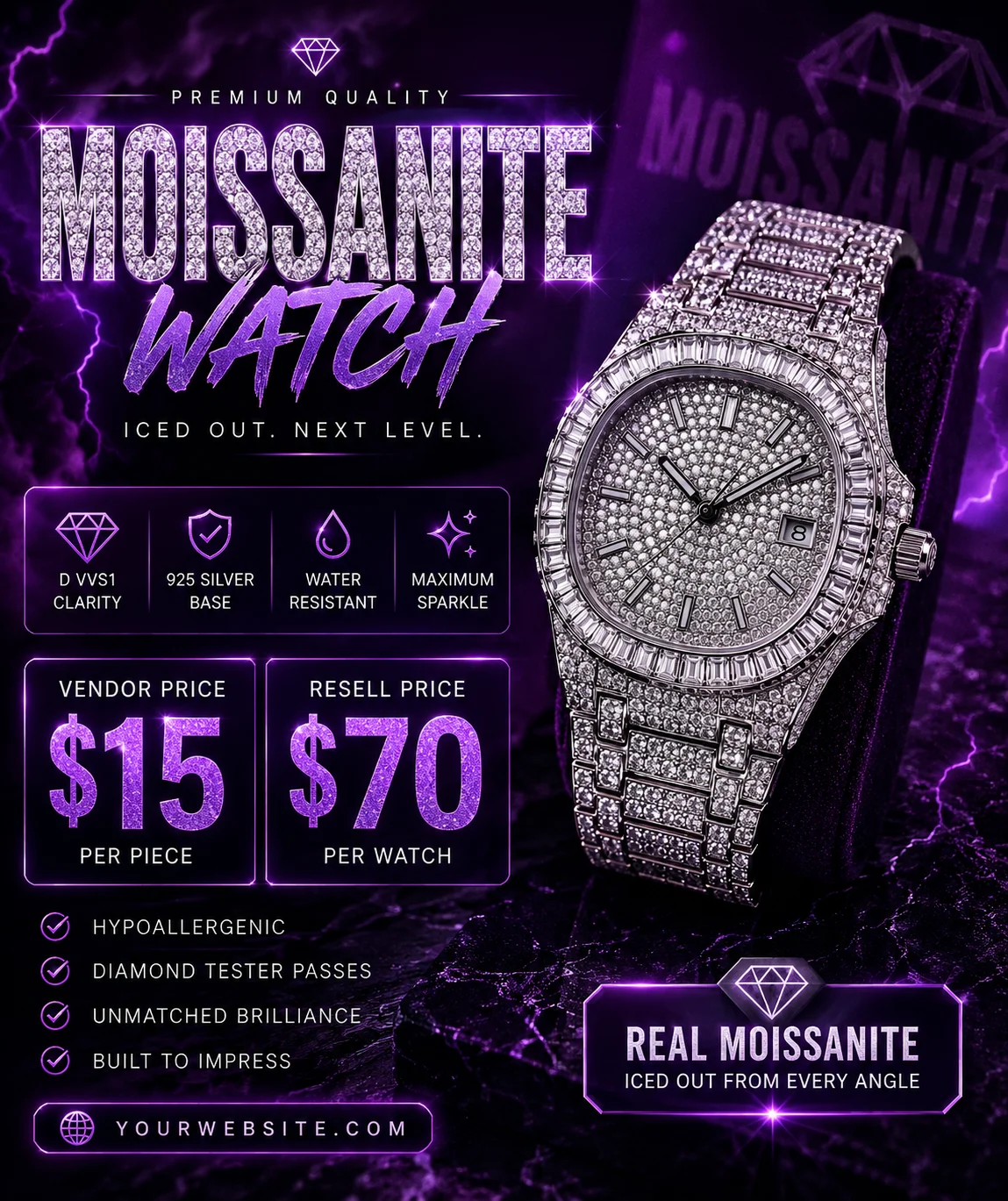Moissanite Watch Vendor