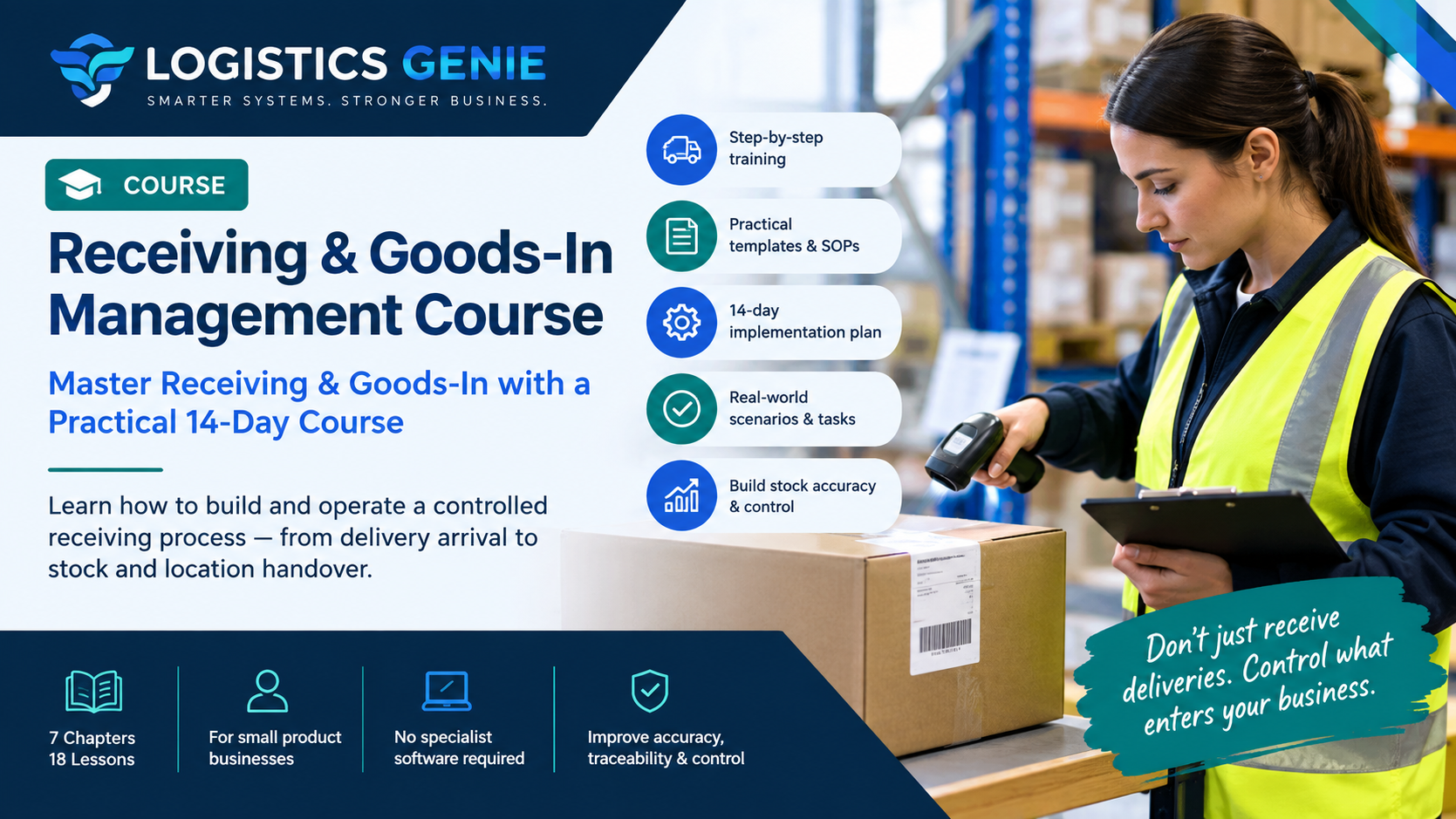Logistics Genie Receiving & Goods-In Management Course