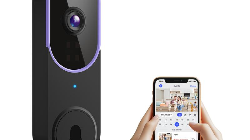 Wireless Video Doorbell Camera: See Who Is At Your Door From Anywhere, No Wiring