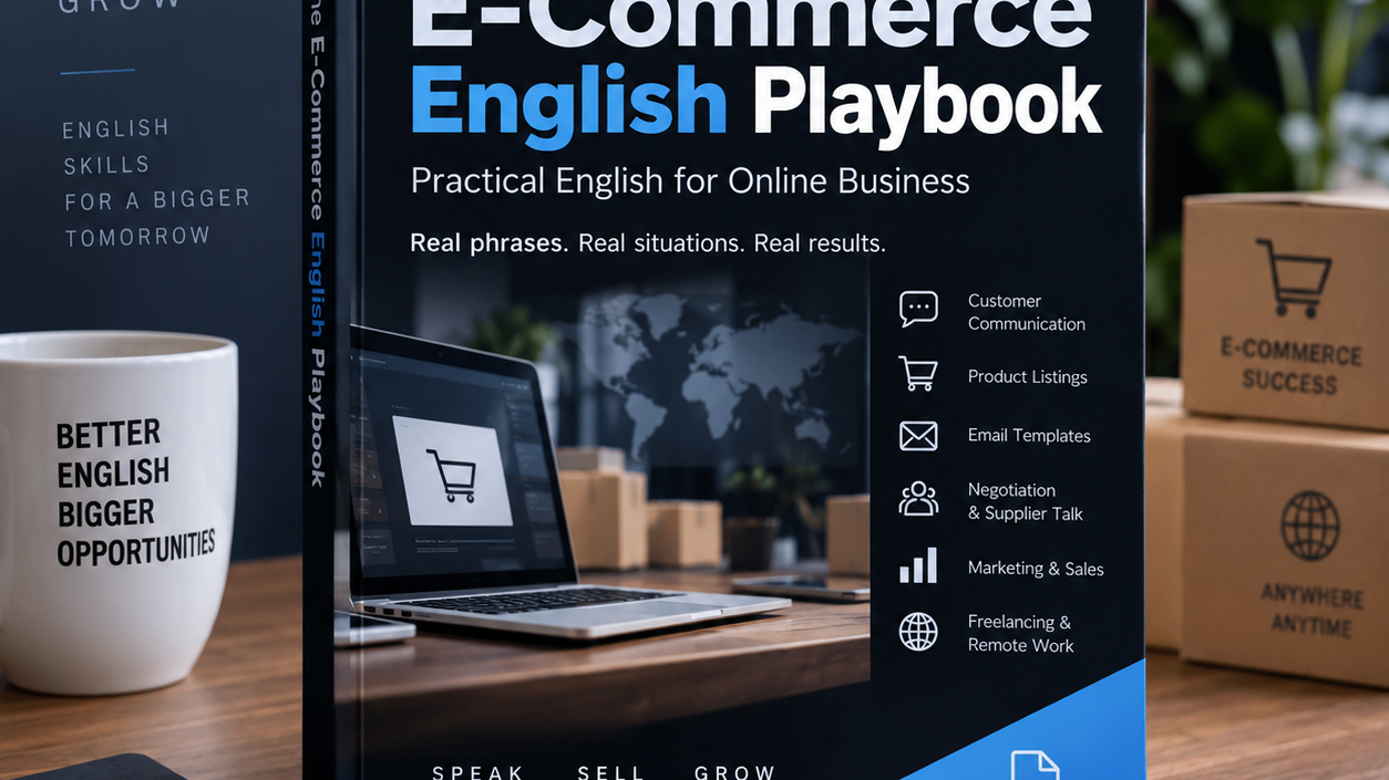 The E-Commerce English Playbook (PDF Guide)