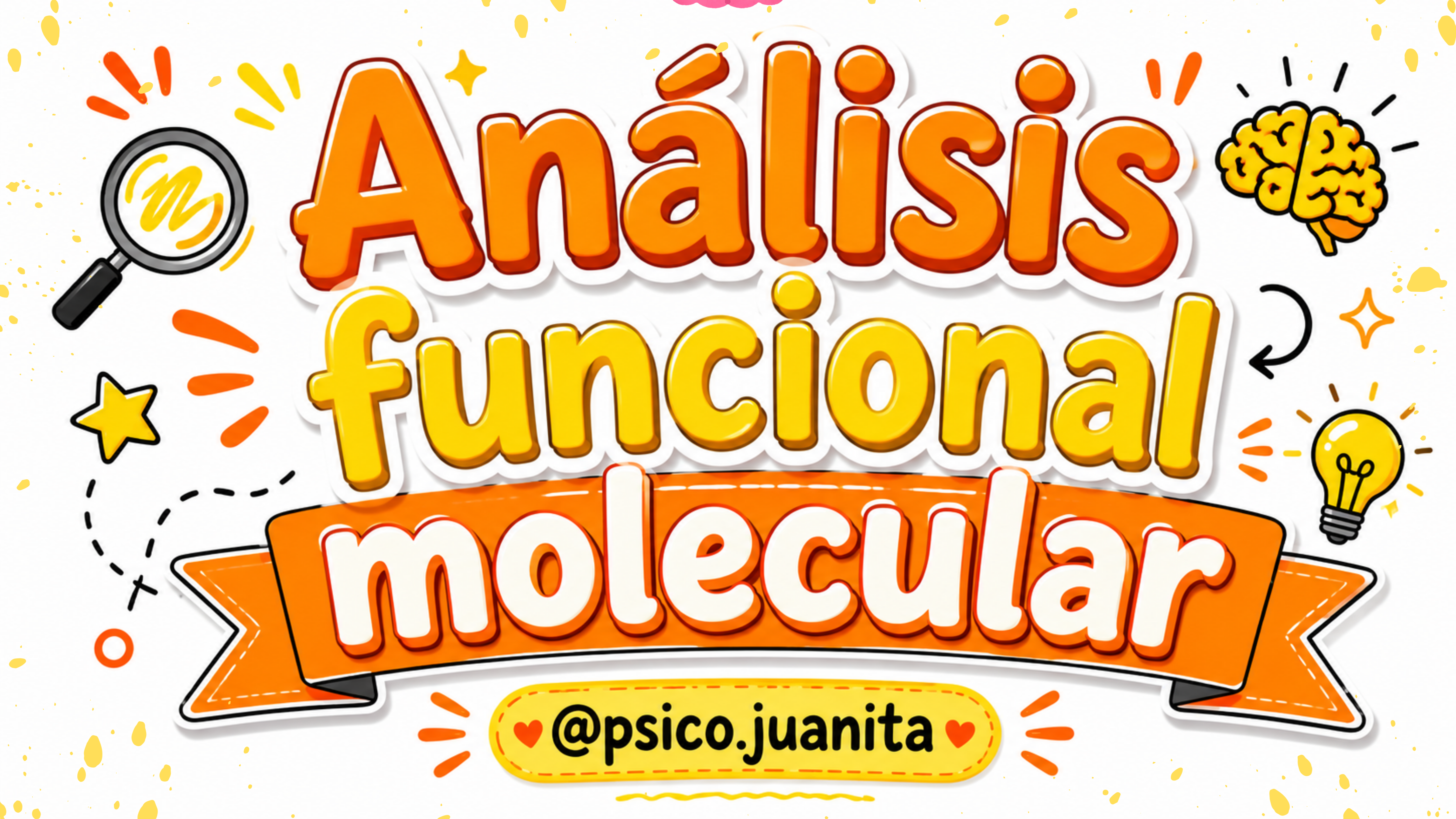 PACK ANÁLISIS FUNCIONAL MOLECULAR DE LA CONDUCTA