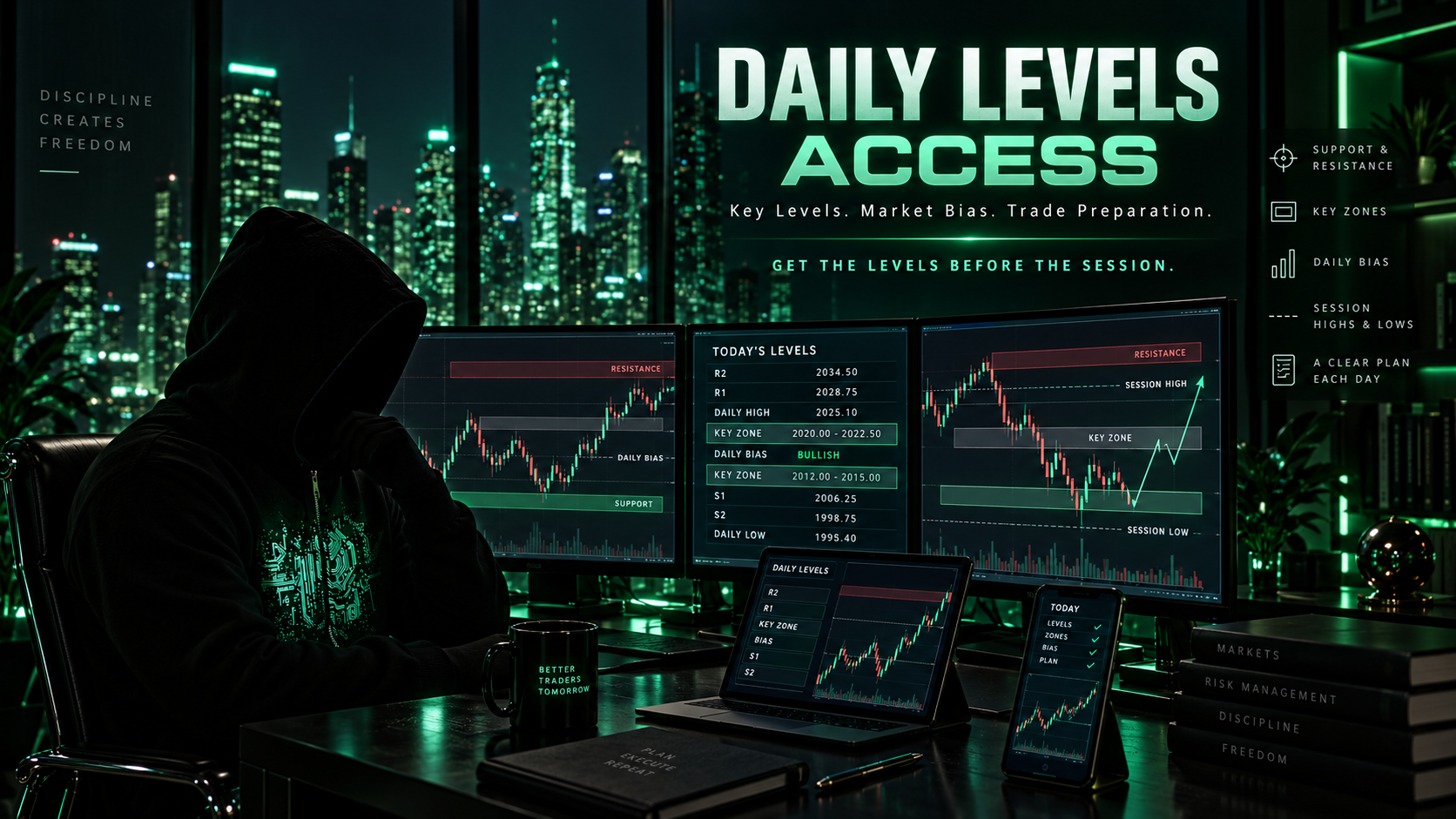 Daily Futures Trading Levels