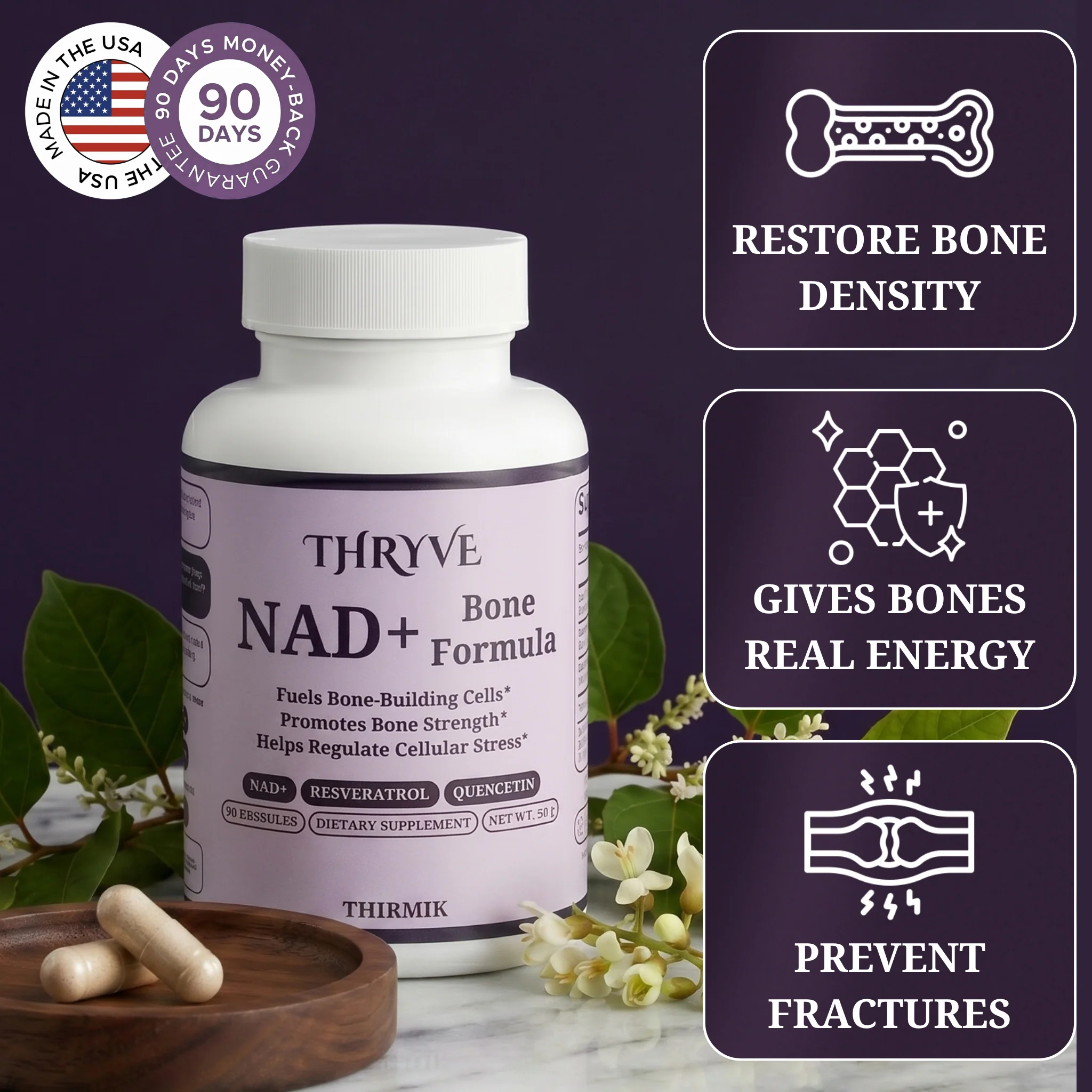 Thryve NAD+ Bone Formula