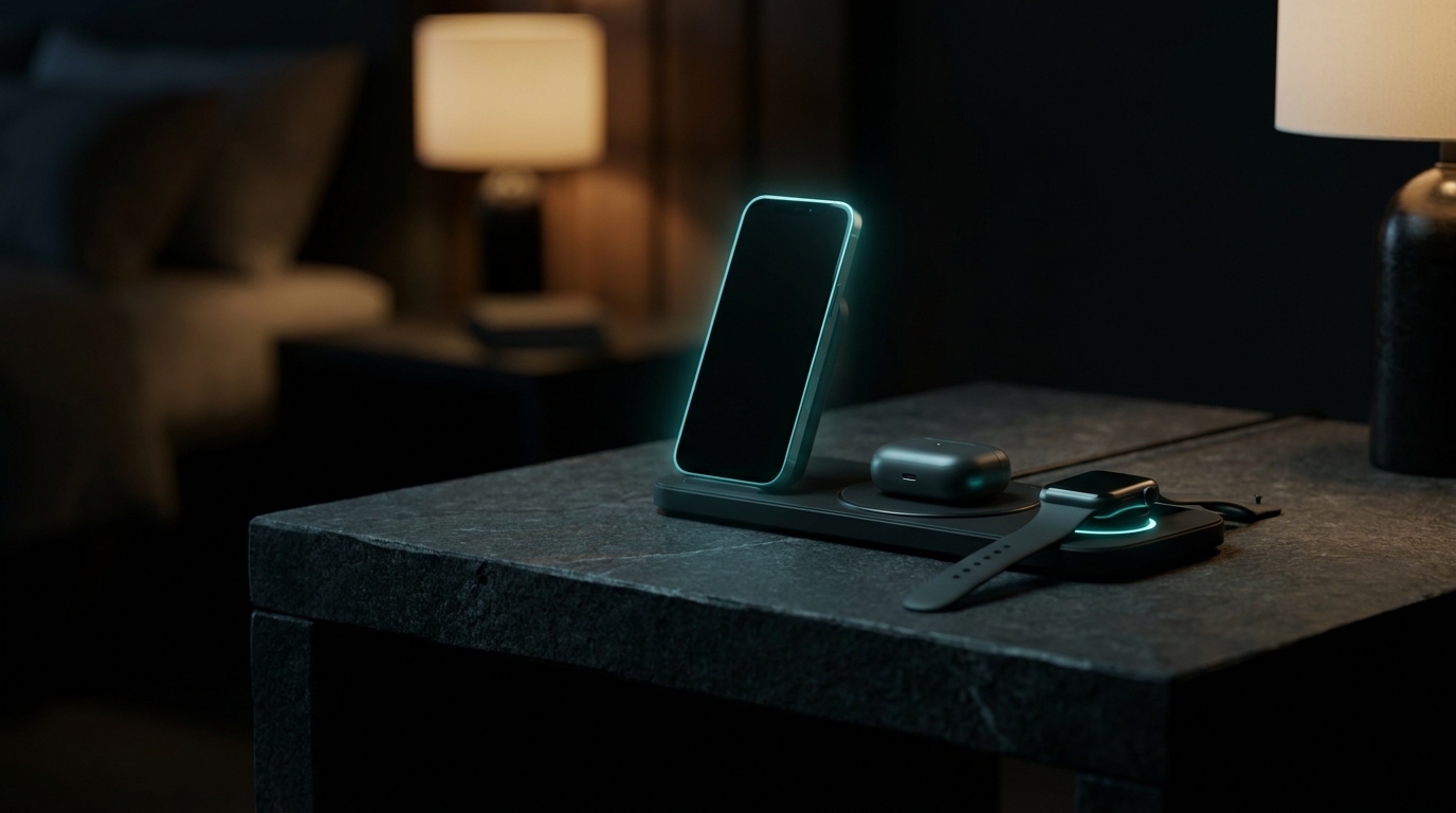 VORTEX 3-in-1 Magnetic Wireless Charging Station