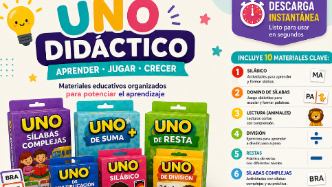 Kit UNO Educativo