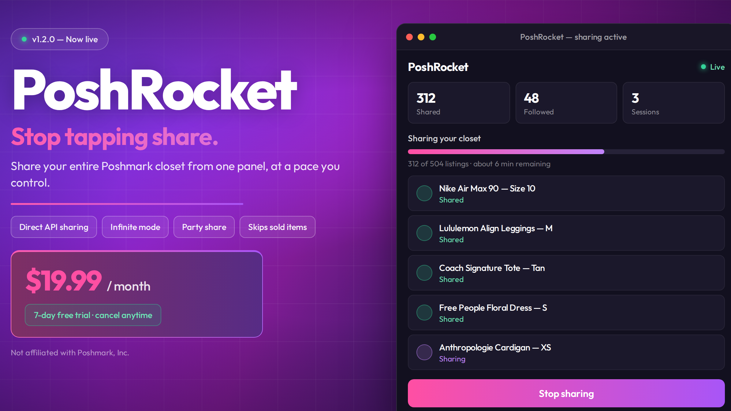 PoshRocket Pro