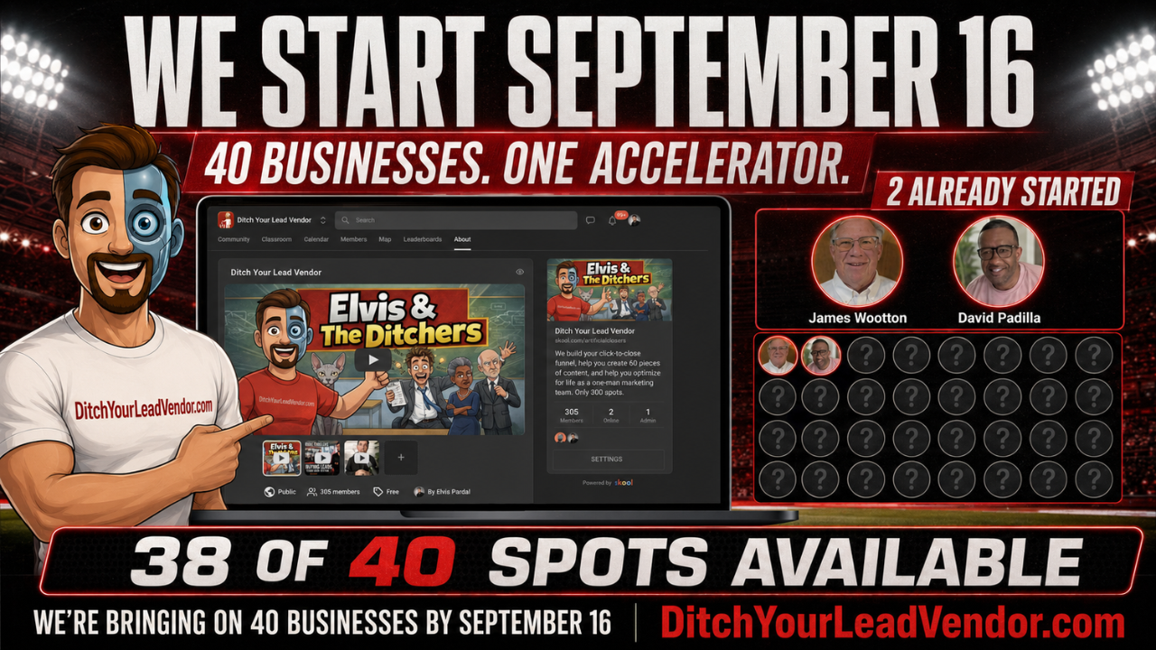 90-Day Ditch Your Lead Vendor