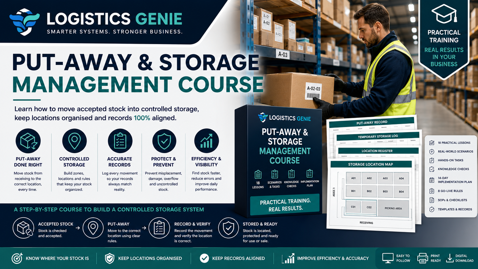 Logistics Genie Put-Away & Storage Management Course