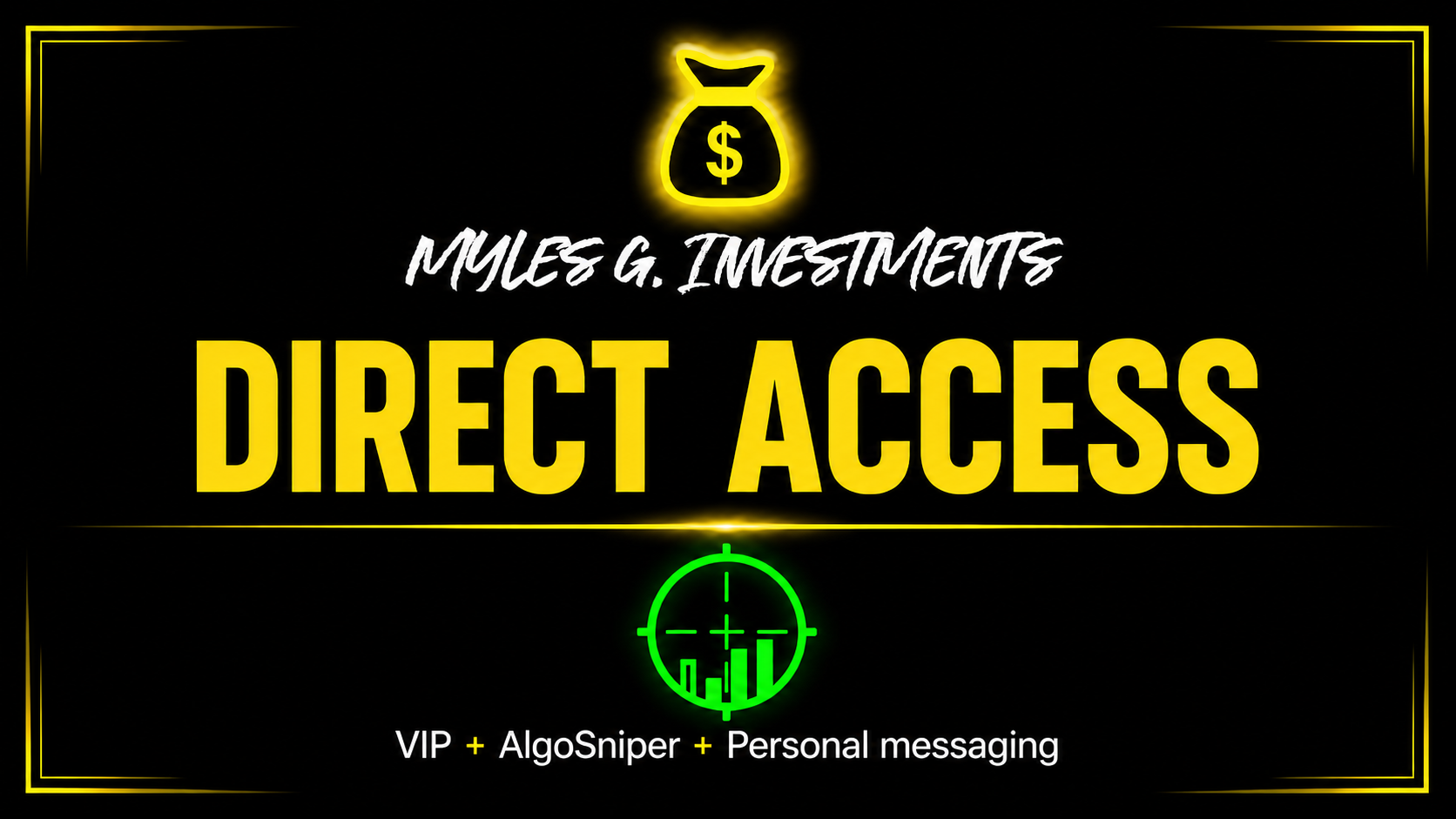 Direct Access + AlgoSniper