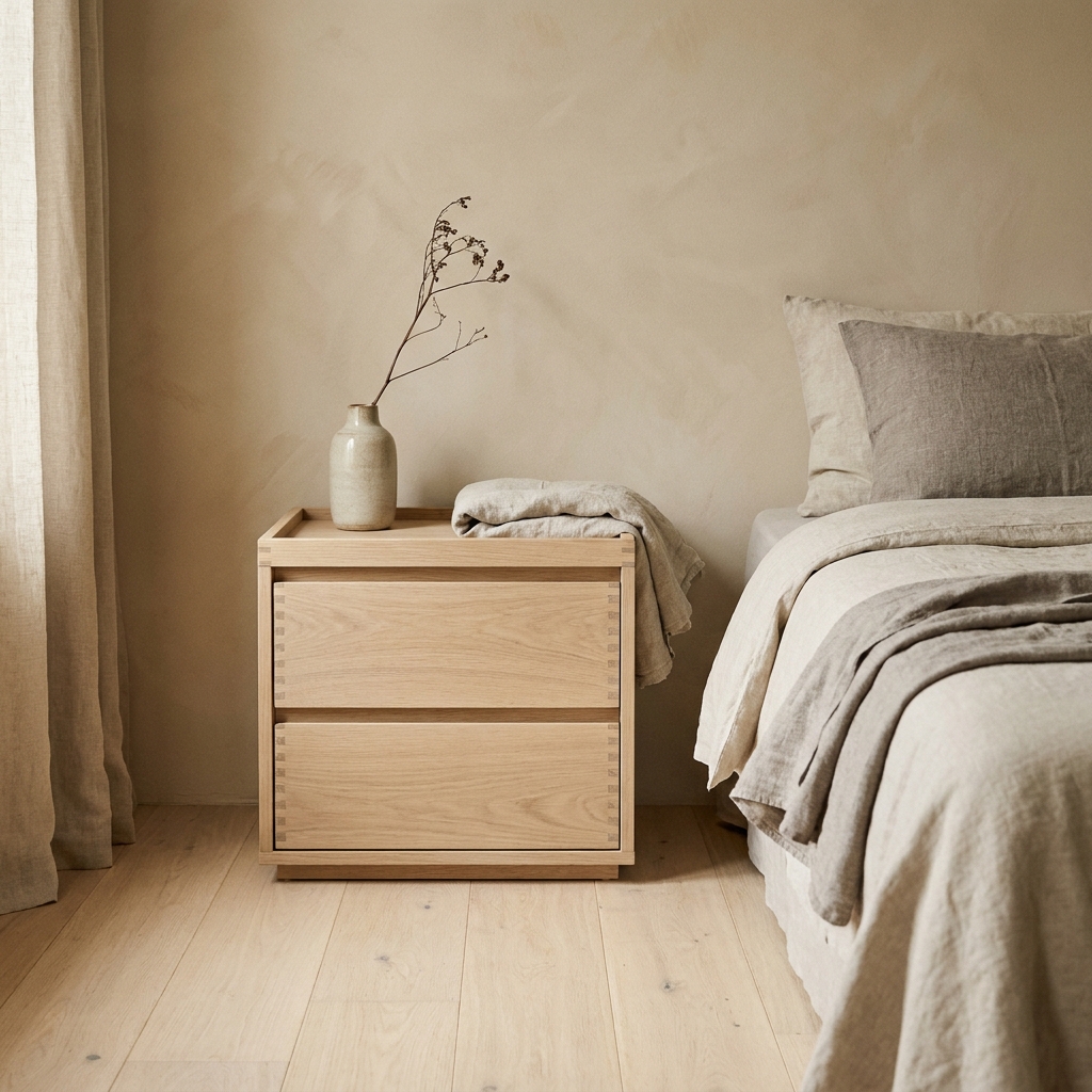 Linen Nightstand