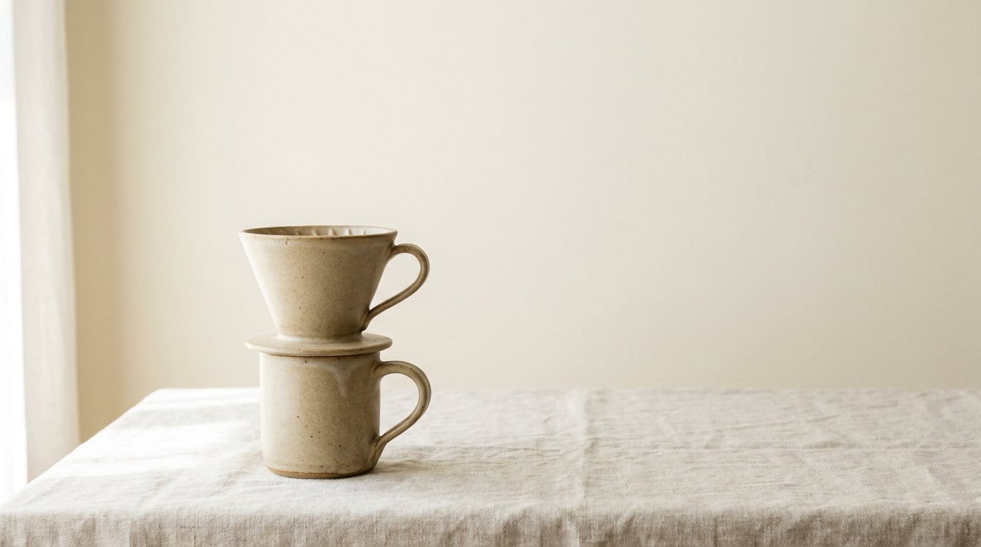 Stoneware Pour-Over Set