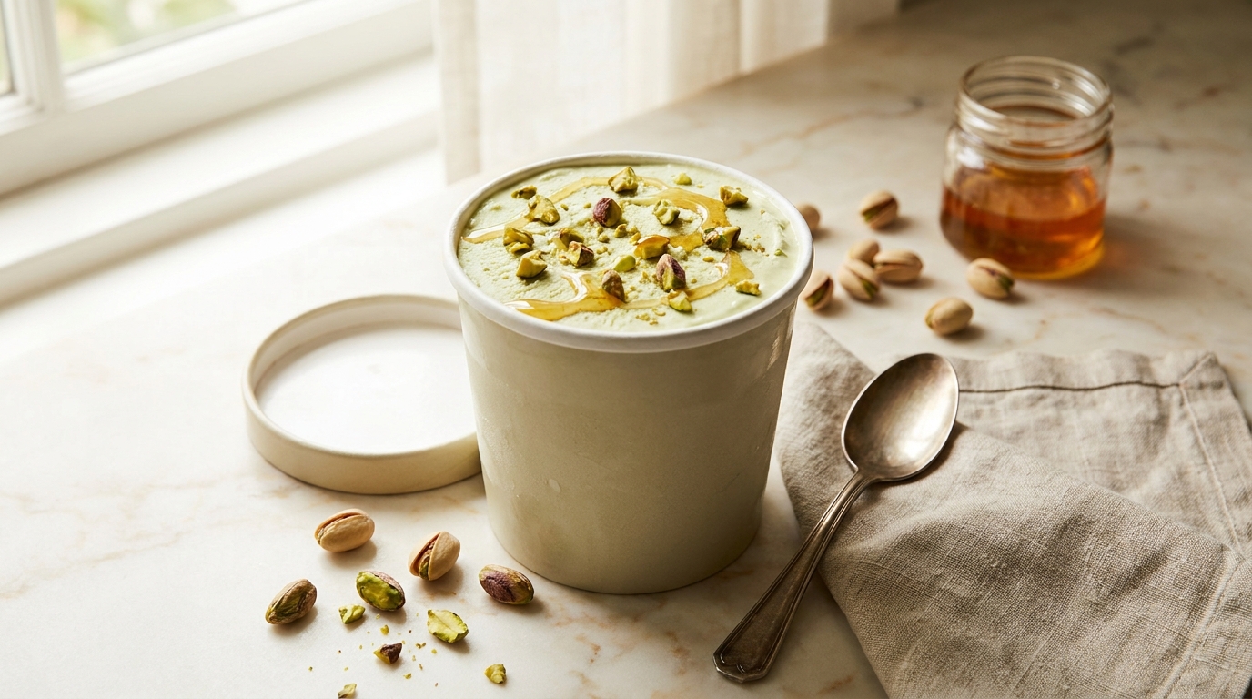 Pistachio Honey Pint