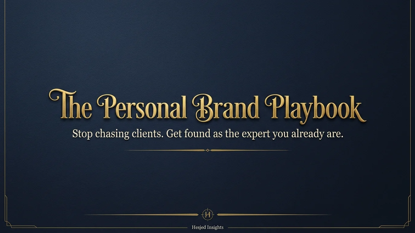 "The Personal Brand" Playbook
