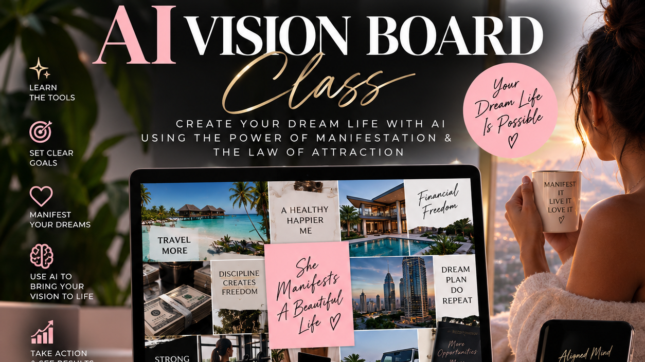 AI Vision Board & Manifestation Class