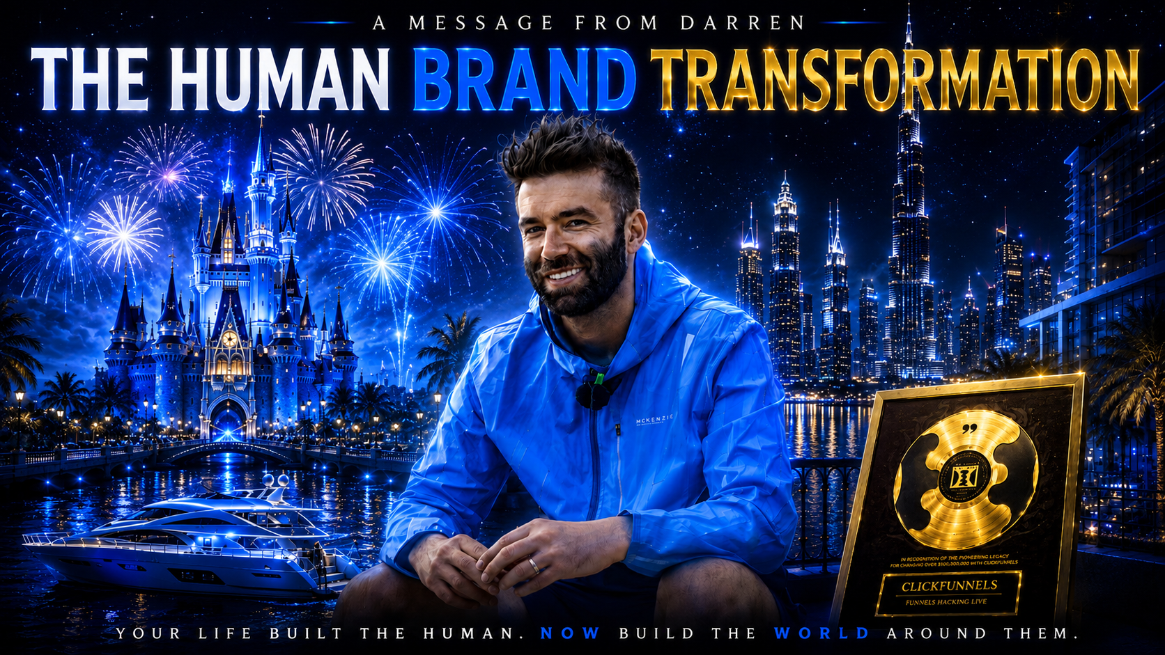 🌍1:1 Human Brand & Story Transformation - Darren Campbell & Brand Builder World