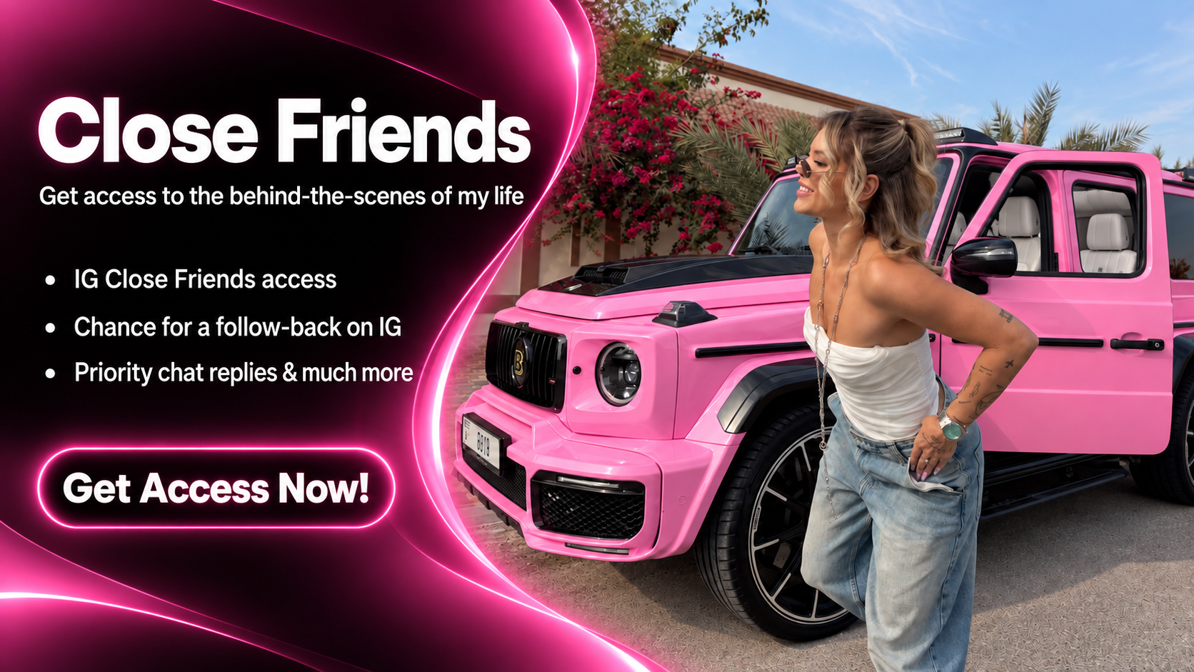 Close Friends Access
