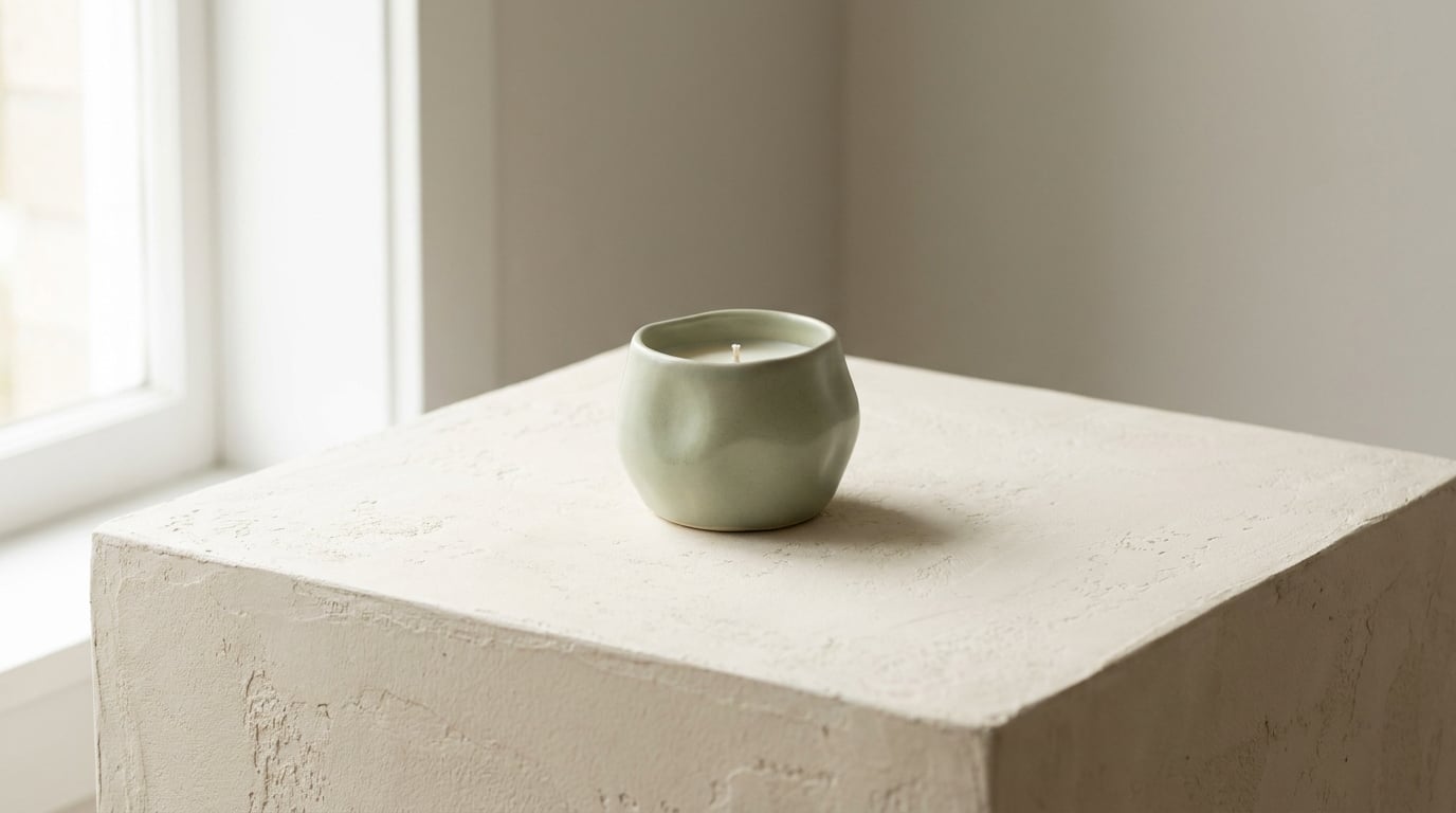 Sculptural Soy Candle