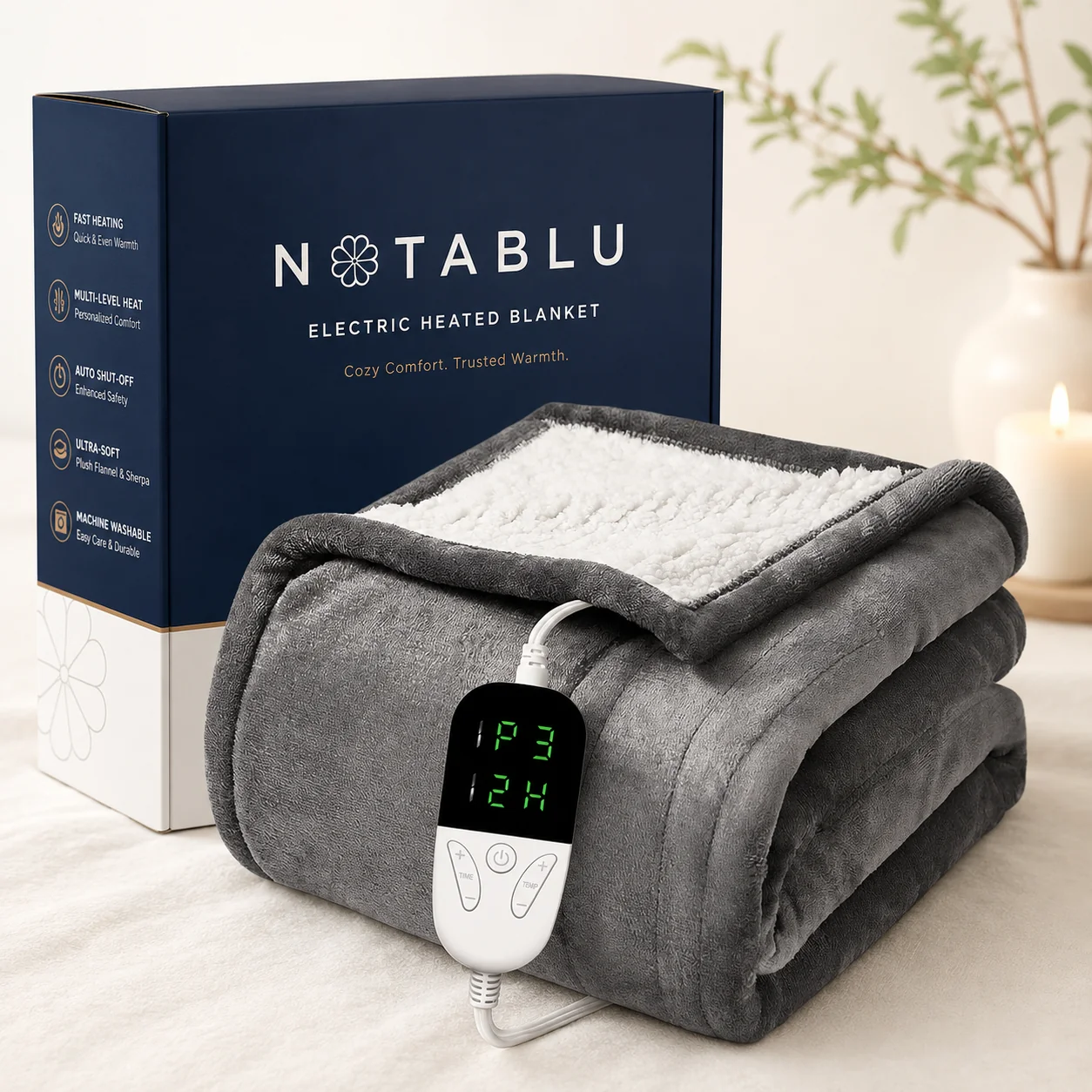 NotaBlu Heated Blanket