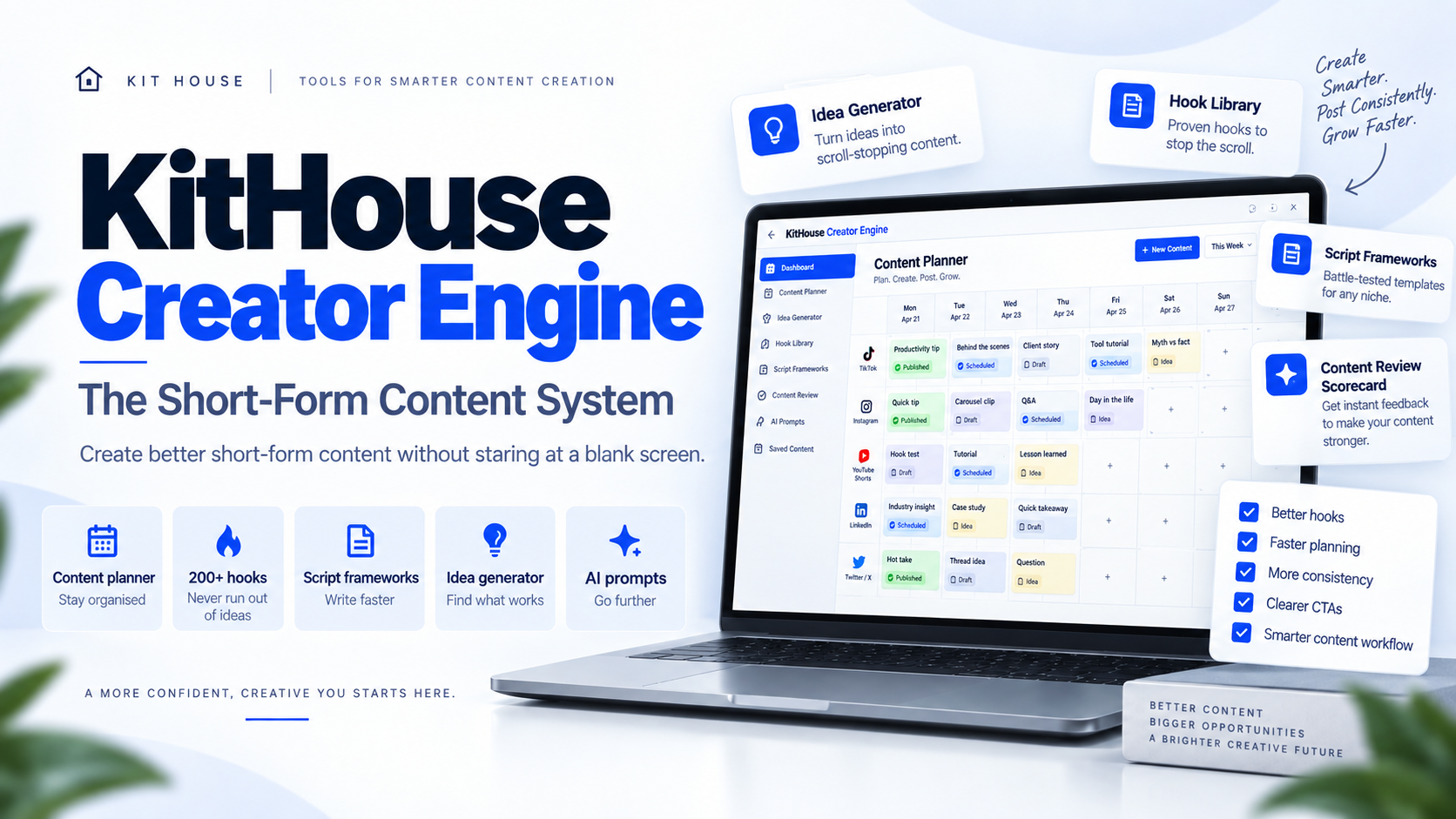 KitHouse Creator Engine