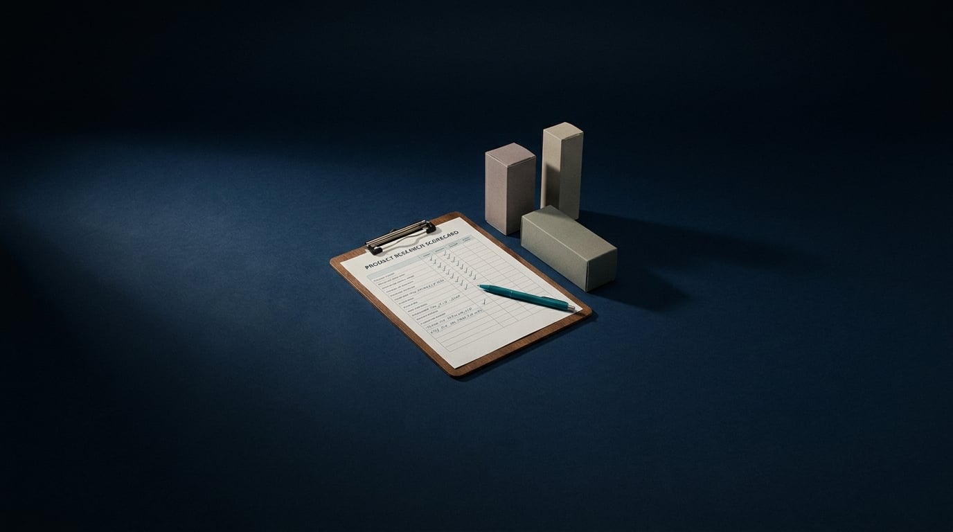 Shopify Product Research Scorecard
