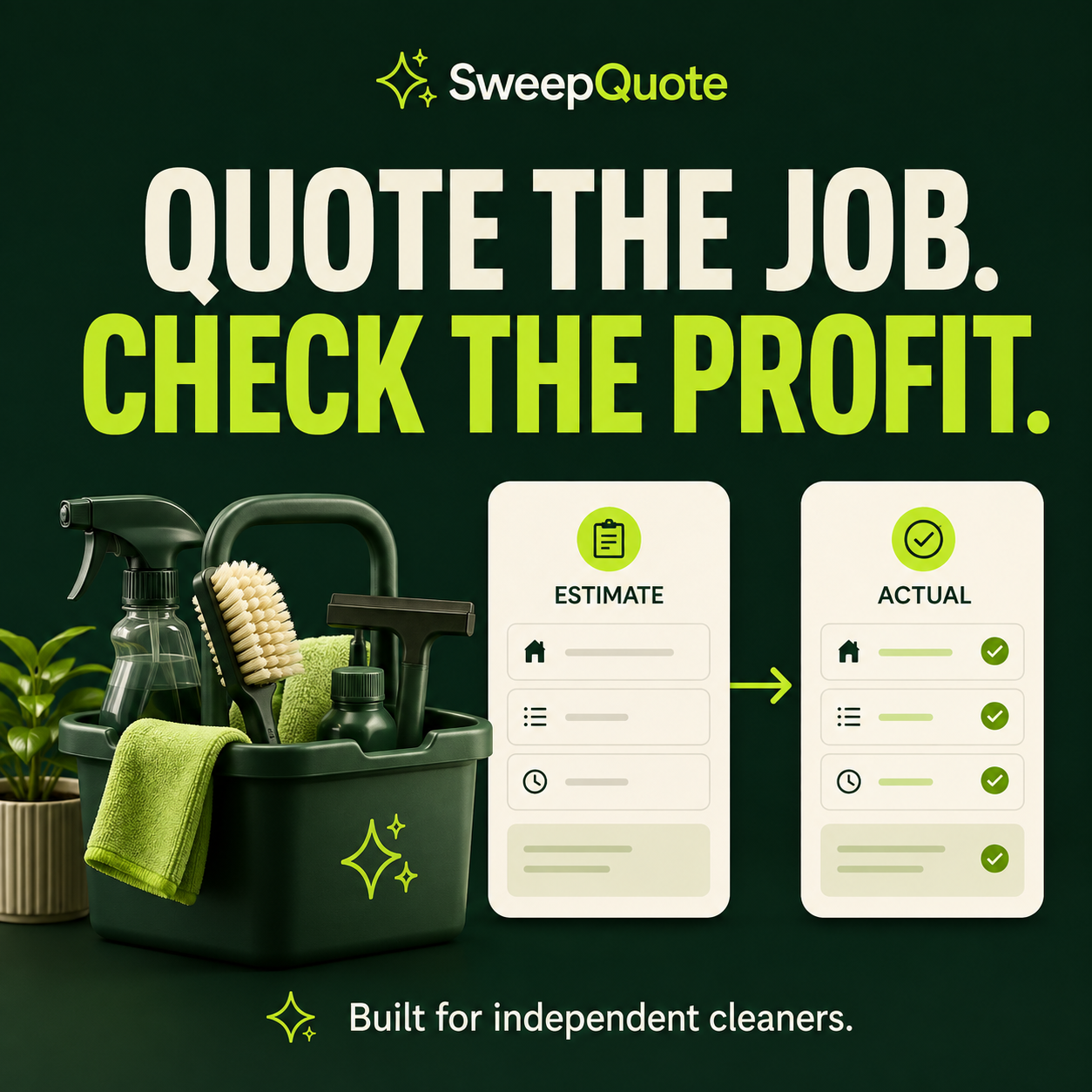 SweepQuote Workspace