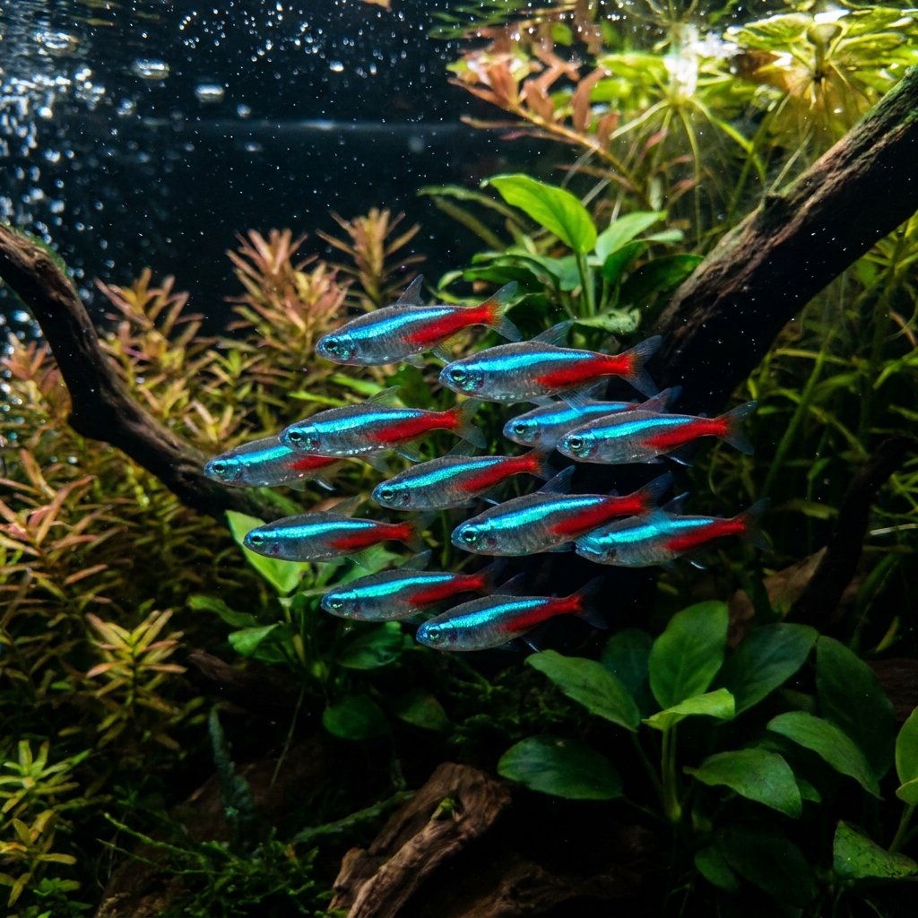 Neon Tetra School (12)