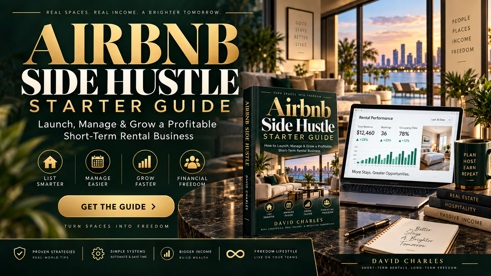 Airbnb Side Hustle Starter Guide cover