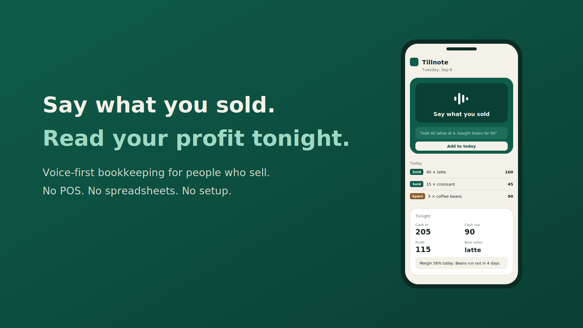 Tillnote Early Access