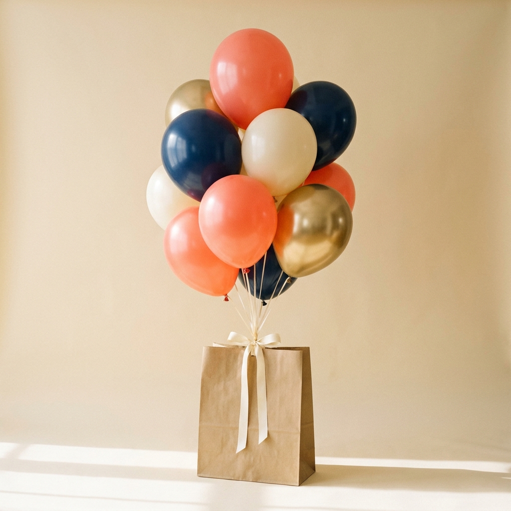Rainbow Party Balloon Bundle