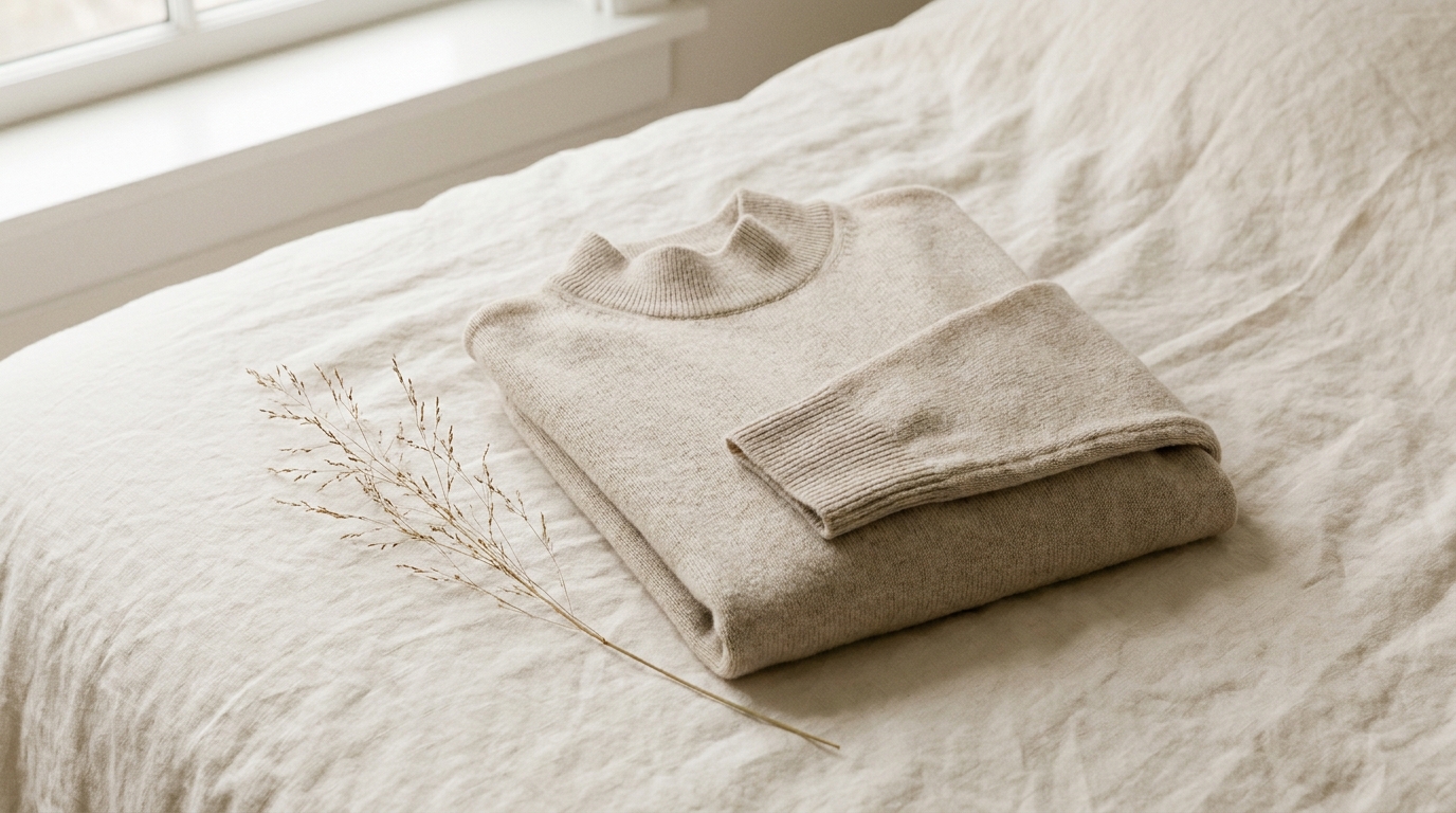 Organic Cotton Mock Neck
