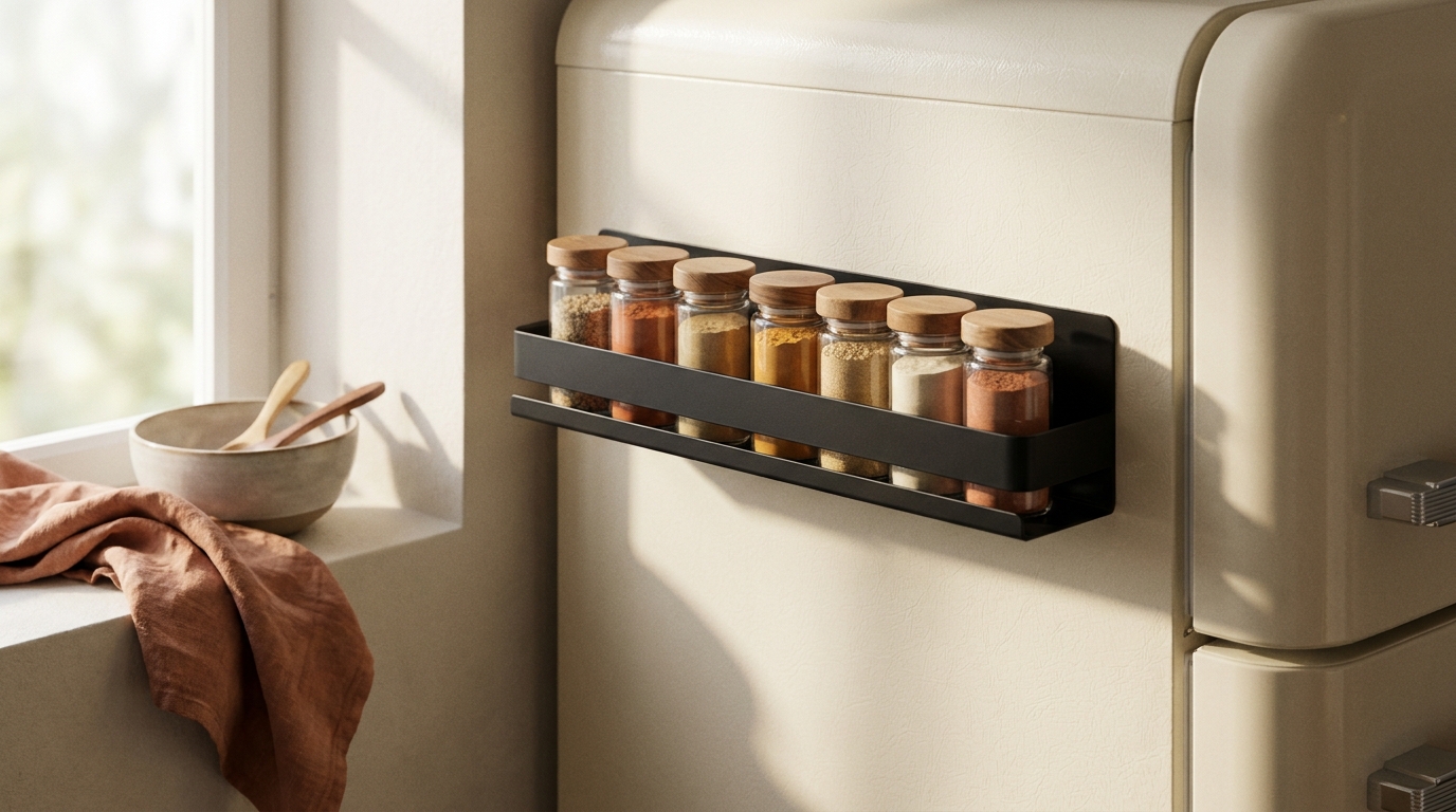 Magnetic Spice Rack