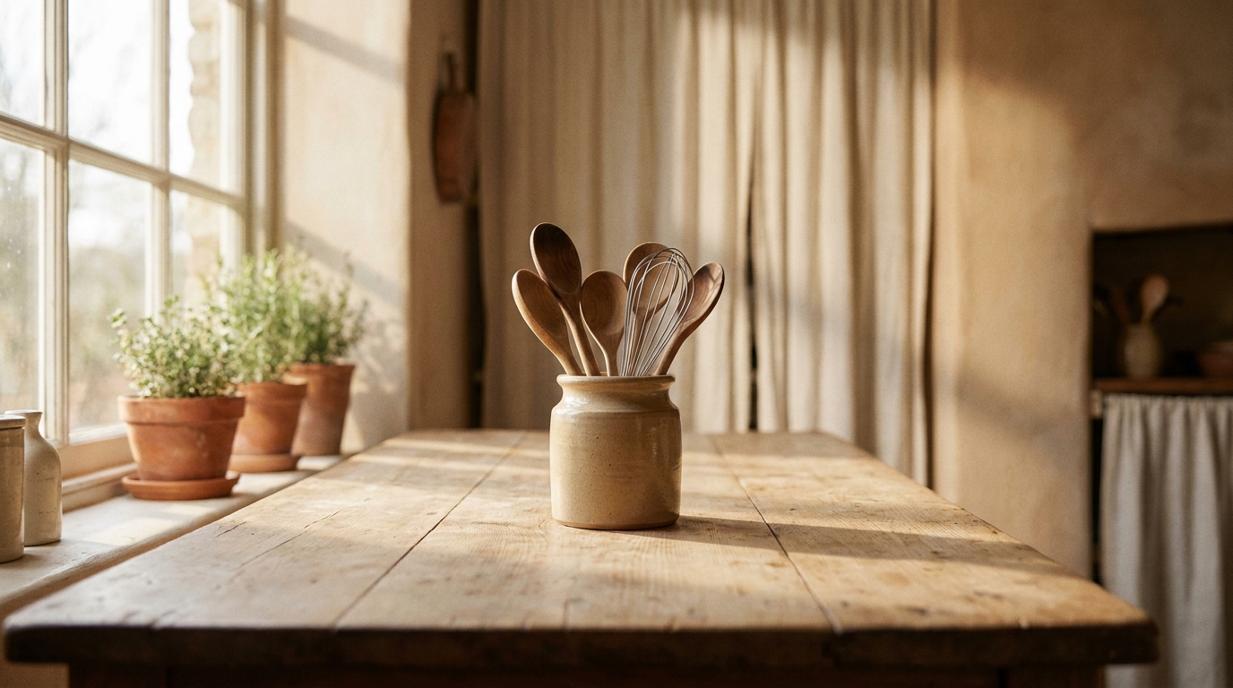 Ceramic Utensil Crock