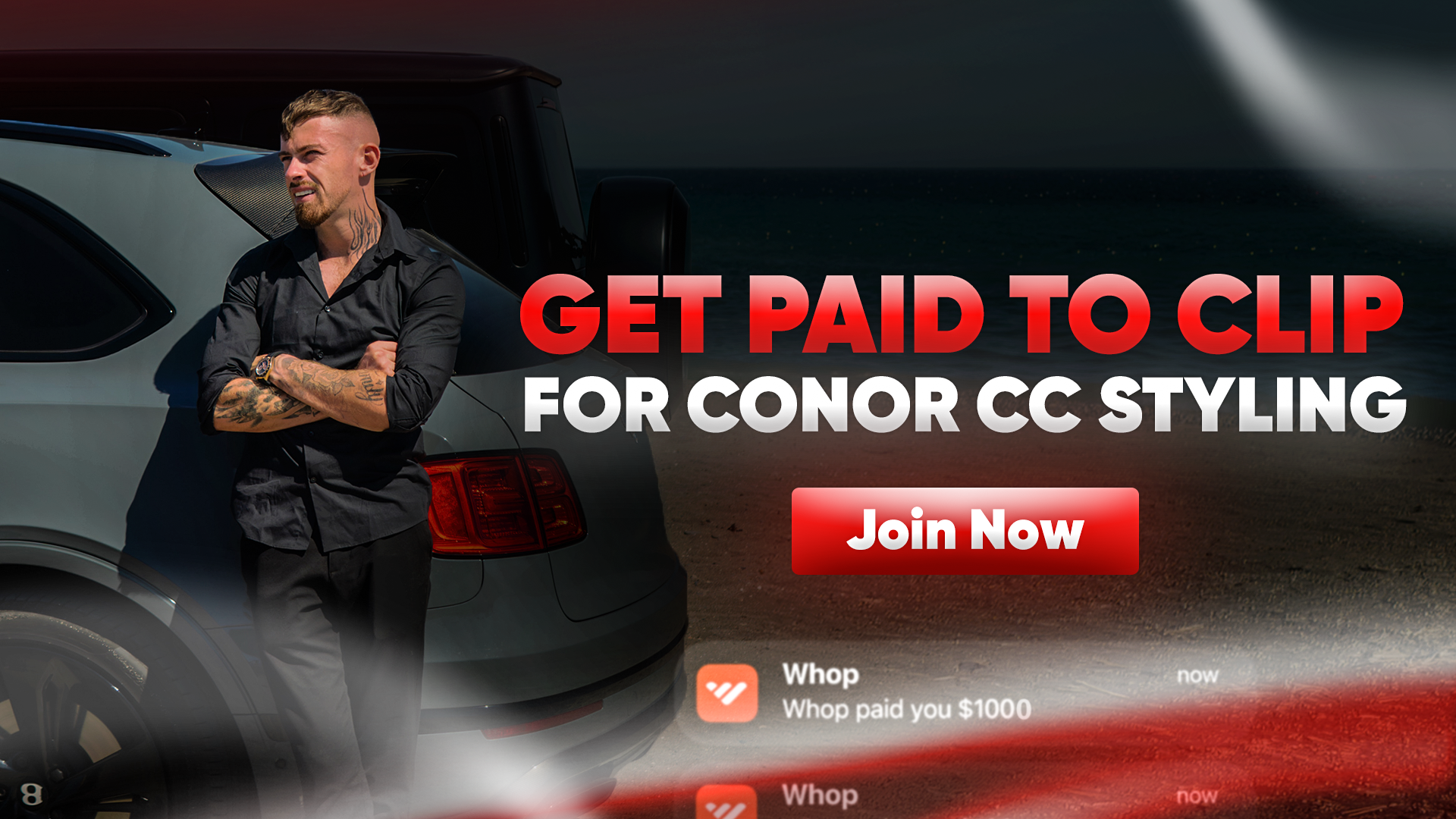 Conor Clipping Campaign ($150 per video)