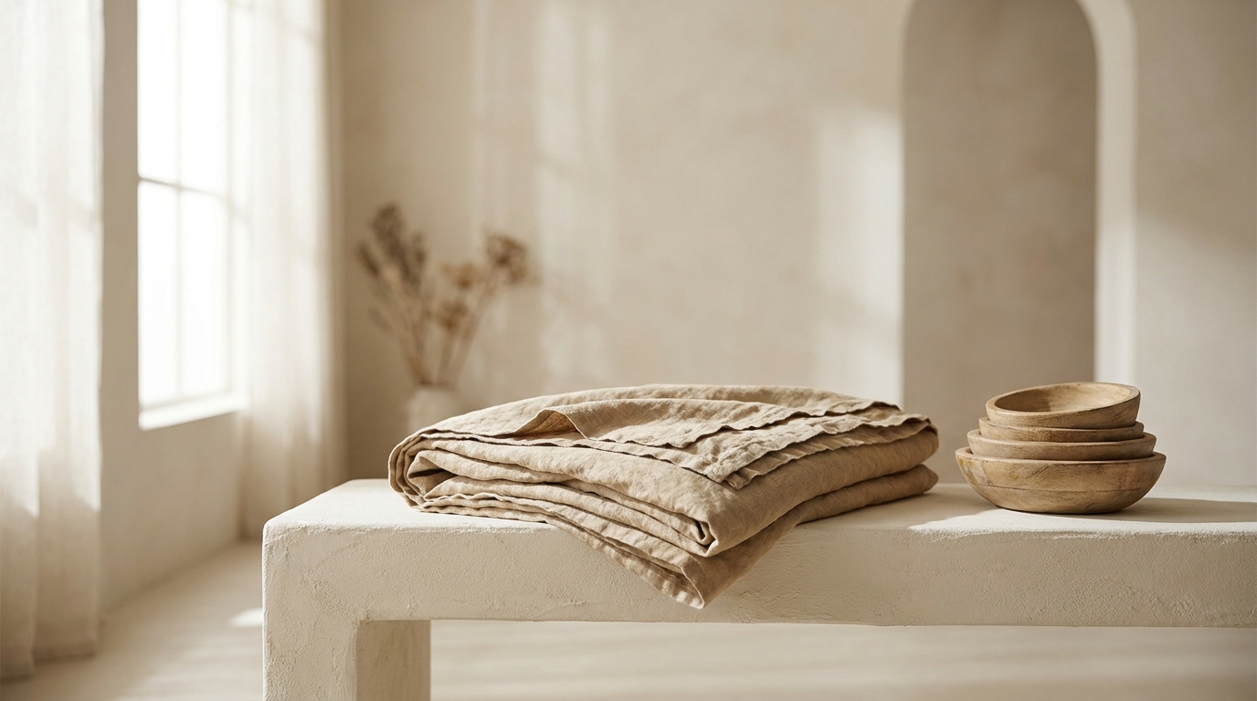 Belgian Linen Throw