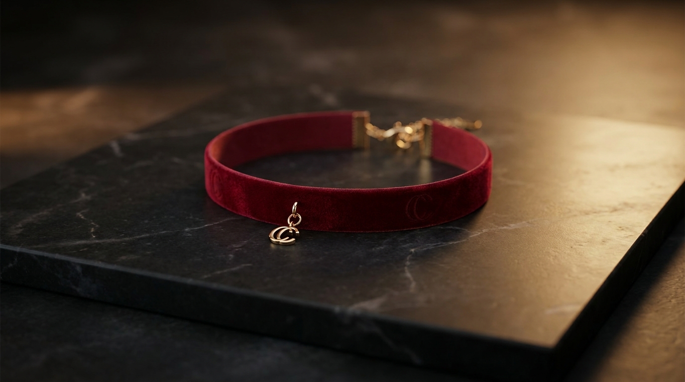 Candyred Signature Velvet Choker