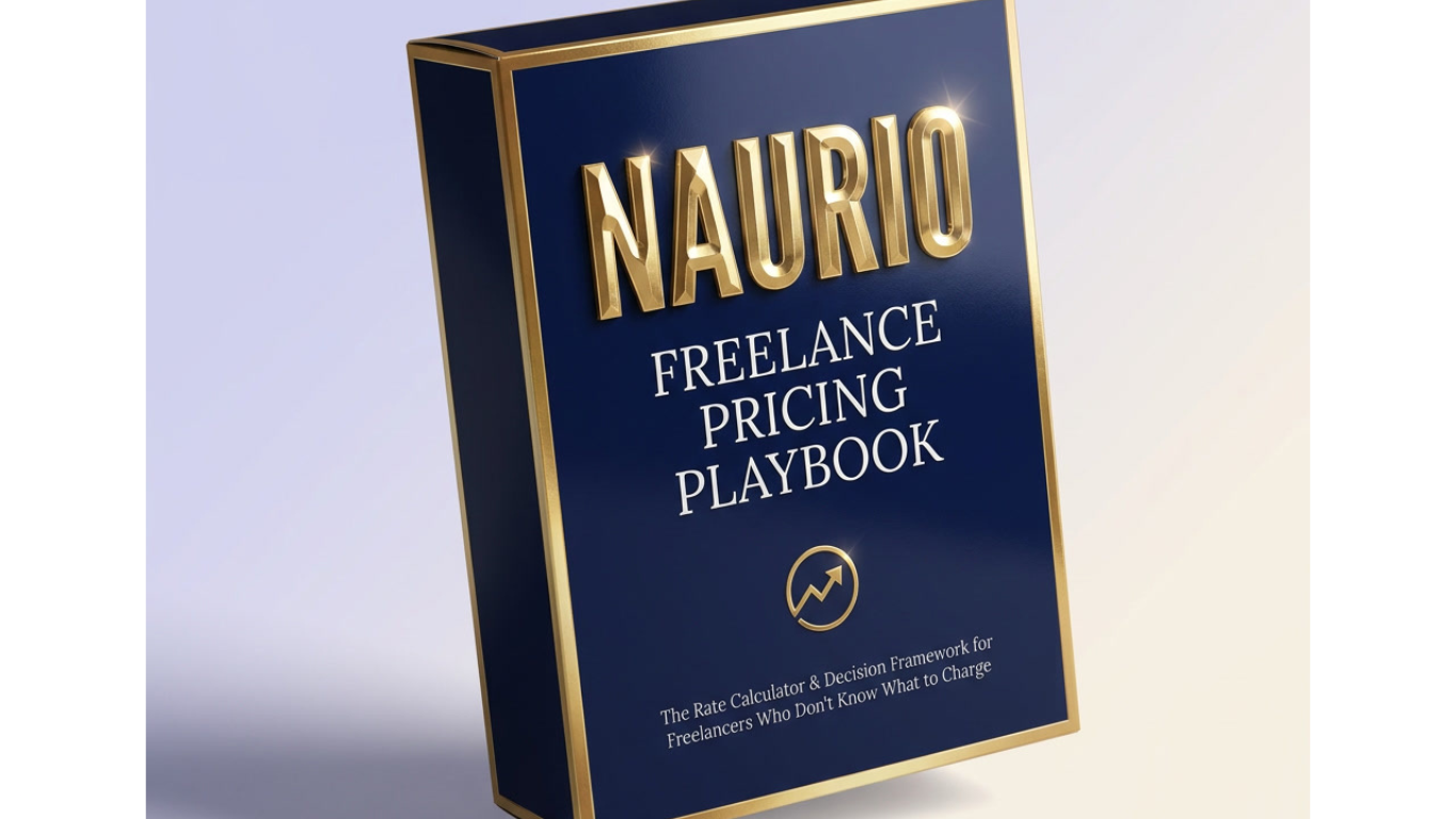 NAURIO - The Freelance Pricing Playbook : Know Exactly What to Charge
