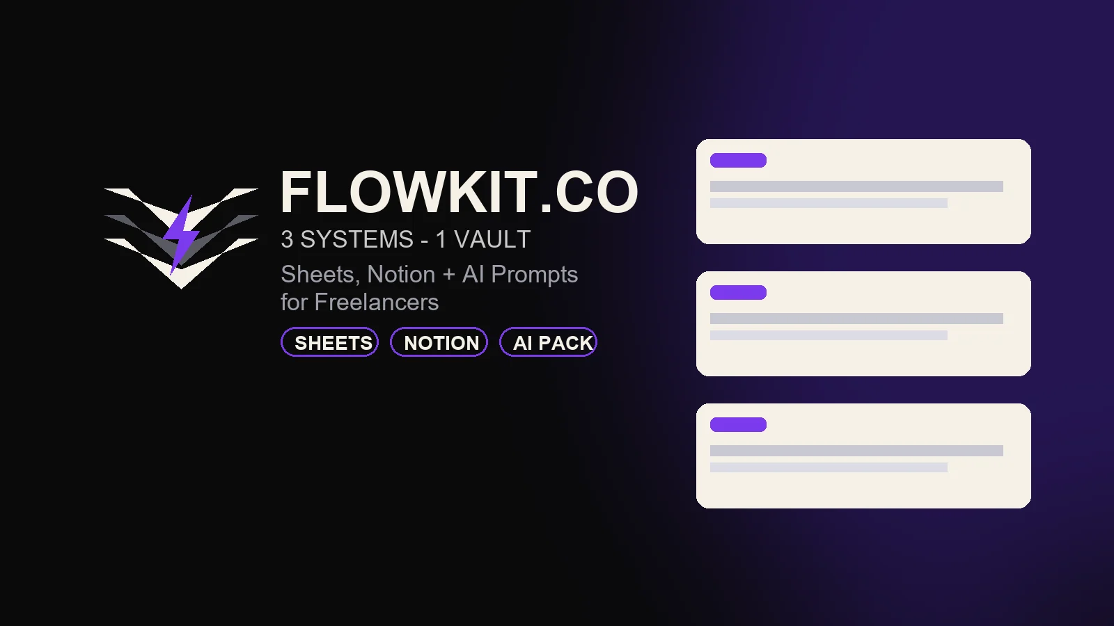 Flowkit Vault: Complete System Bundle