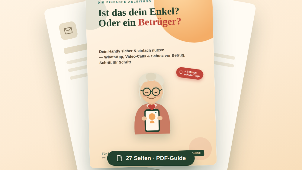 Ist das dein Enkel? Oder ein Betrüger?